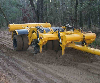 SAVANNAH 1500" SERIES ROAD GRADER WITH COMPACTION TIRES FOR TRACTOR