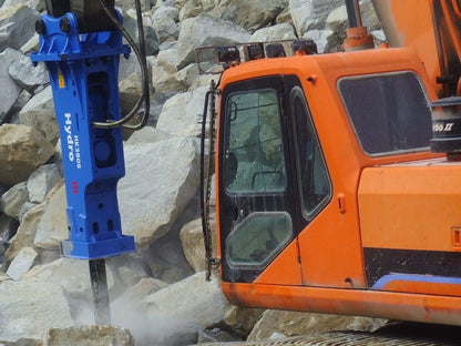 HydroRam HK Series Excavator Hydraulic Hammers | Tool Diameter 3.94" - 7.09" | For 11-71.5 Ton Excavators