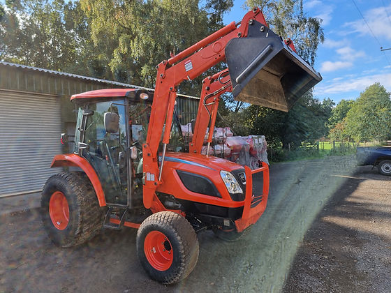 Kioti NX5510M Manual Utility Tractor | 55 HP Gross Power |Synchro Shuttle, High Lift Capacity