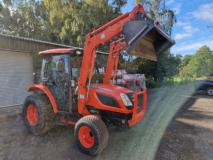 Kioti NX5510M Manual Utility Tractor | 55 HP Gross Power |Synchro Shuttle, High Lift Capacity