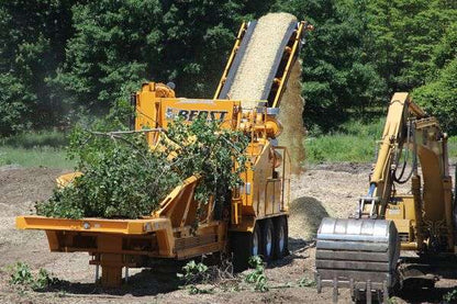 2025 Bandit Beast Horizontal Grinder | Model 3680XP - Track & Towable | Width 130" & 139" inches | Fuel Tank 300 & 400 Gallons