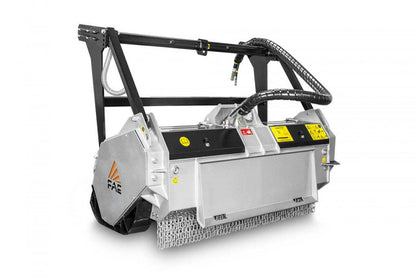 FAE | UML/SSL VT & SONIC Forestry Mulcher | Models 150 & 175 | Width 62" & 71.6" | Shreds Up to 7.9 Inches | Hydraulic Flow 115 & 200 GPM | For Skid Steers