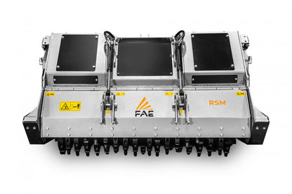FAE | RSM Stone Crusher | Model 200 To 225 | Width 81.9" To 91.3" | Crushes Stone Up to 20 Inches, 16 Inches Deep | Horsepower 200 To 360 HP | For Tractors