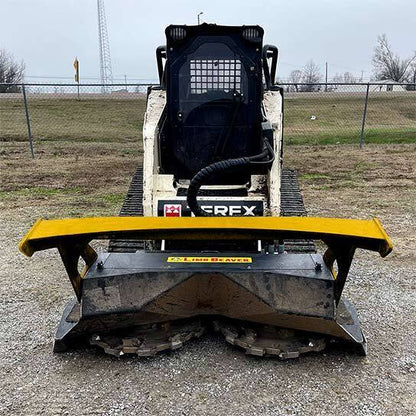 Limb Beaver Twin Disc Mulcher (TDM) | Cutting Path 72” (Two 36” Discs) | 35–50 GPM | For Skid Steers