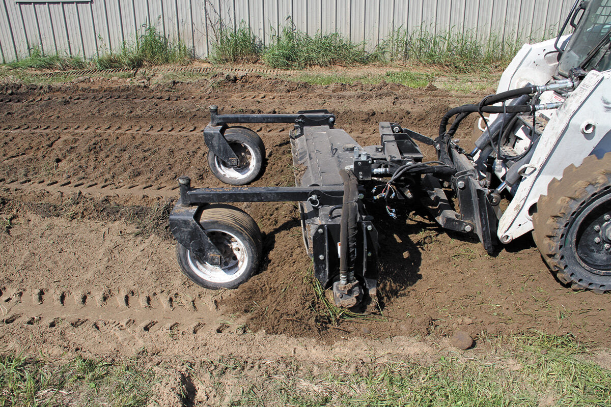 Erskine Industrial Soil Conditioner | FSC Series | Rotor Width 72", 84" & 96" | 15 – 41 GPM | For Skid Steers