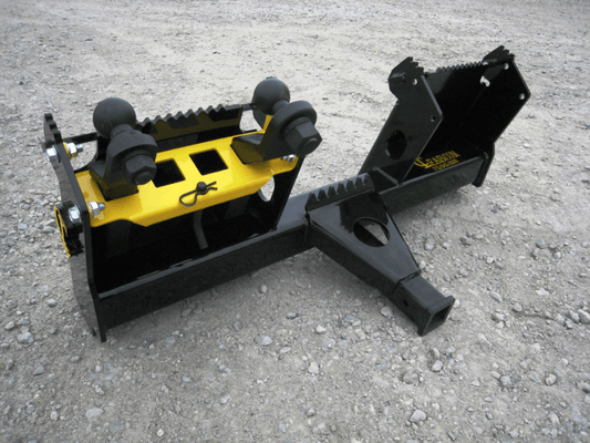 CL Fabrication EZ Receiver Hitch | Width 48" inches | Oil Flow Range 15-25 GPM | For Skid Steer Loaders
