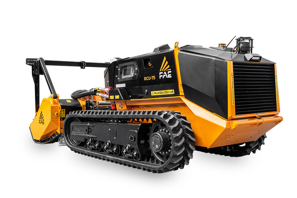 FAE Remote Controlled Tracked Carrier | Model RCU75 | 74 HP | SAE Attachments | For Forestry & Land Clearing