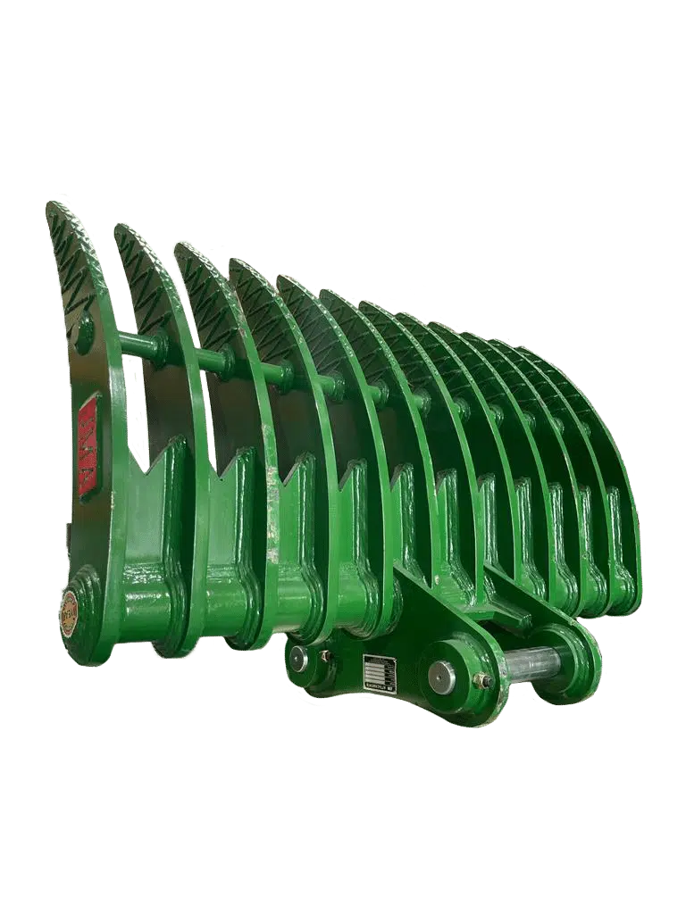 JMA Attachments Brush Rake | Rake Width 70" Inches | Pin Size 65mm | For 10 – 15 Tons Excavators