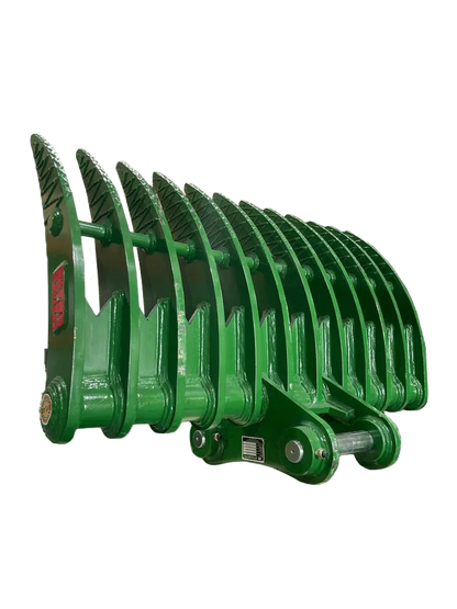 JMA Attachments Brush Rake | Rake Width 70" Inches | Pin Size 65mm | For 10 – 15 Tons Excavators