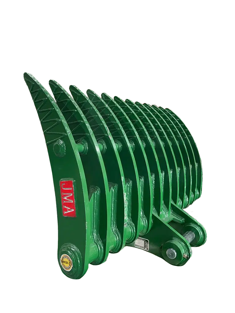 JMA Attachments Brush Rake | Rake Width 70" Inches | Pin Size 65mm | For 10 – 15 Tons Excavators