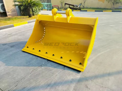 Bedrock Attachments Cleaning Bucket | Width 70" | Capacity 0.77 CU M | Machine Size 18-24 Tons | For Excavators CAT 320
