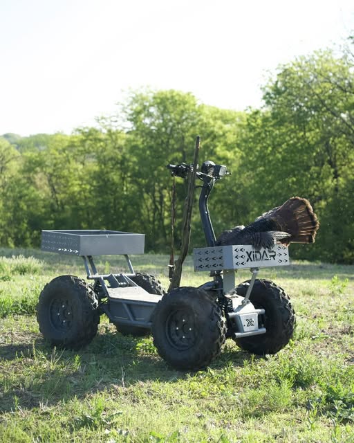 XiDAR Spyder - All‑Electric 4WD ATV ( Zero Emissions) | 5,600W Motor | For Hunters & Outdoor Adventure