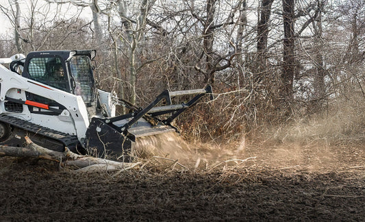 Erskine Heavy Duty Forestry Mulcher | HFM-1000, 1100, 1200 & 1300 Models | Hydraulic Flow 33-41 GPM | For Skid Steer