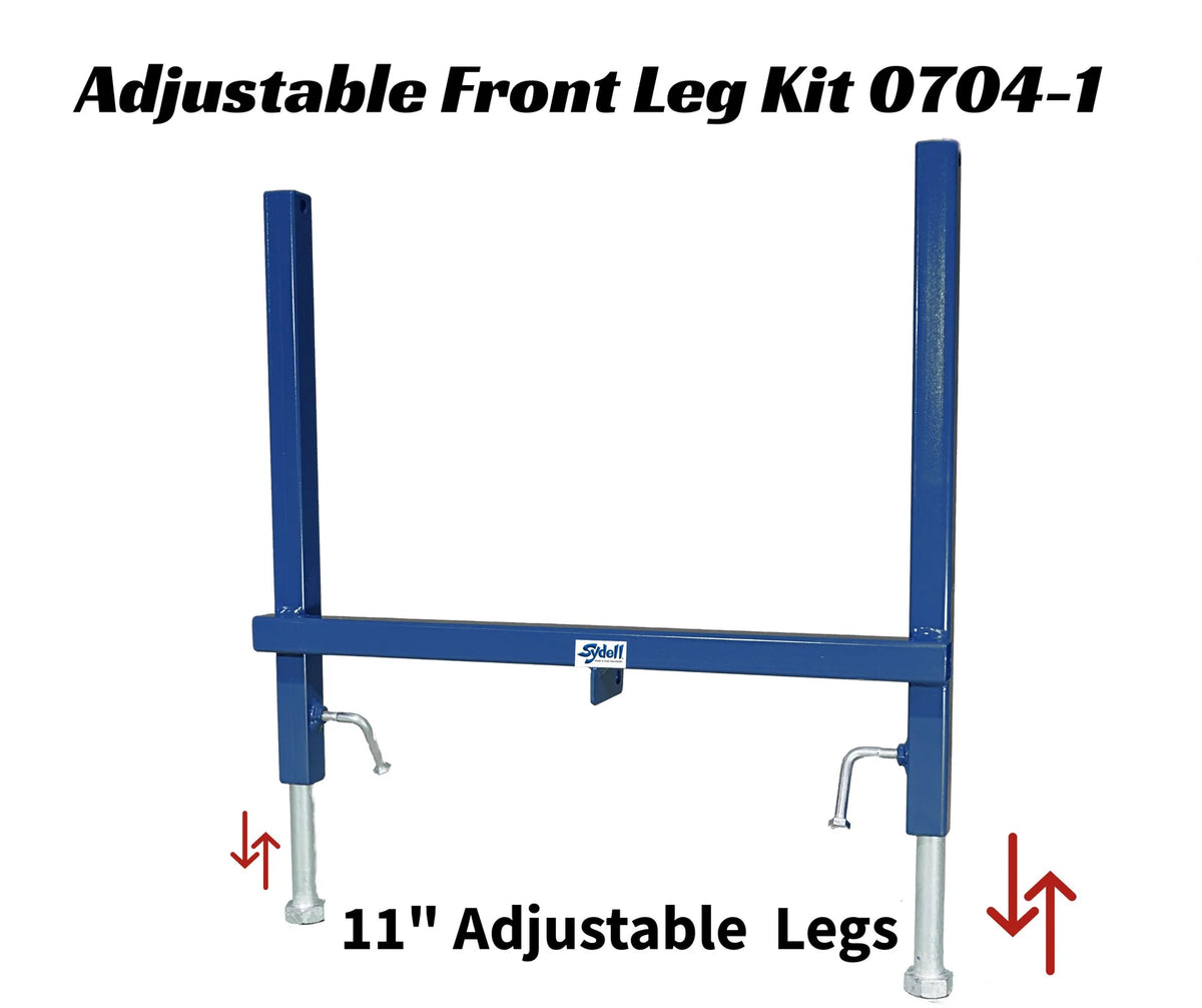 Sydell Adjustable Front Leg Kit | Model 0704-1 | 11" Height | For Sheep & Goat Fitting Stands