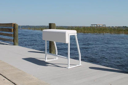 RIO MARINE CUSTOMS | Leaning Post | Model SLLP38 | 38" W x 18" D x 34" H | Comfortable and Functional Seating | For Boat