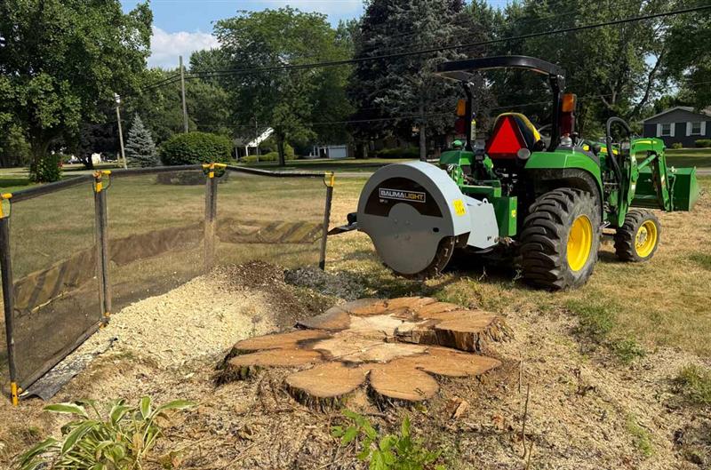 Baumalight Stump Grinder | Model 1P34 | Rotor 34" | 24-65 HP | For Category I 3-Point Hitch Tractor