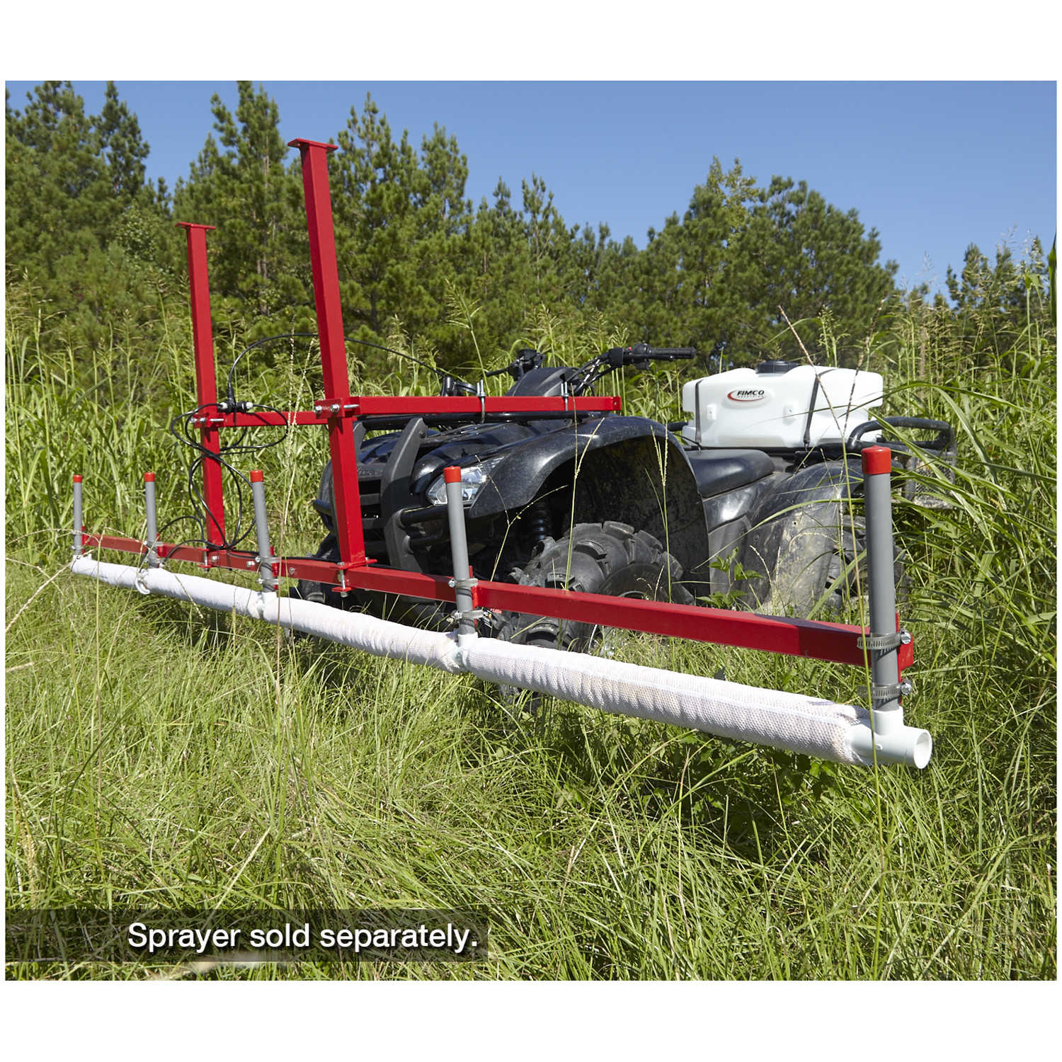 herbicide wiper applicator Smucker Super Sponge® Weed Wiper ATV Herbicide Applicator