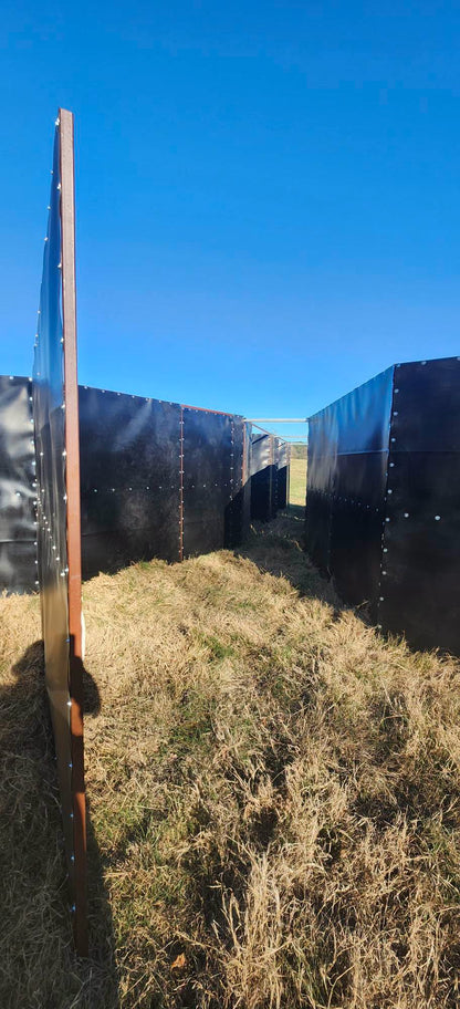 Barn & Trap Pro-Series 14-Piece Heavy-Duty Game & Hog Trap System | Wall Height 8' | For Wildlife Management