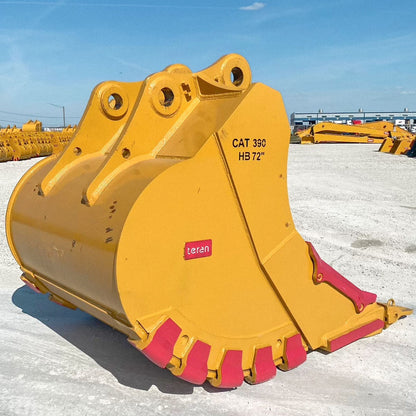 Teran Versatile Excavator Bucket | Model BKT-390 HDXV |50" to 91" Inch Digging | Capacity 3.04 to 6.4 Cubic Meters | For Excavators