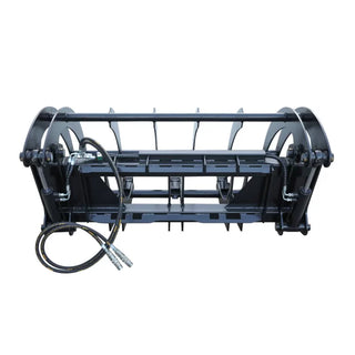 Landy Attachments Root Grapple Rake | Width 72" | 16 GPM | 20-35 HP | For Skid Steers, ATVs, UTVs, & Tractors