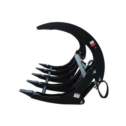 Landy Attachments Root Grapple Rake | Width 72" | 16 GPM | 20-35 HP | For Skid Steers, ATVs, UTVs, & Tractors