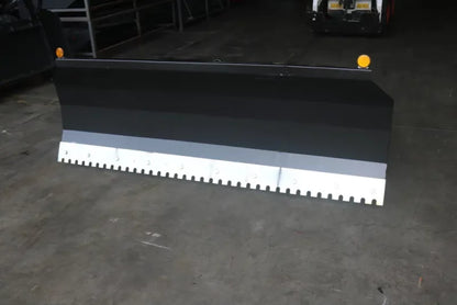 Landy Attachments Light-Duty Pusher Snow Plow | Width 72" | 16 GPM | 45-60 HP | For Skid Steers