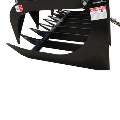 Landy Attachments Root Grapple Bucket | Width 72" | 16 GPM | For Skid Steers