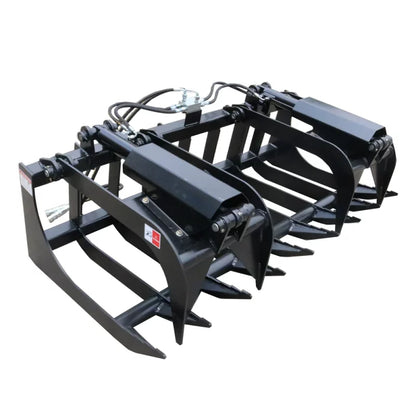 Landy Attachments Root Grapple Bucket | Width 72" | 16 GPM | For Skid Steers