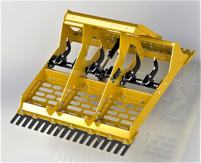 CL Fabrication Land Leveler | Width 60"-93" inches | For Skid Steer Loaders
