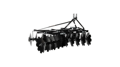 Ignite Attachments 3-Point Disc Harrow | Model DH72 | Working Width 72" | Cultivation Width 75" | Horsepower 22-40 HP | For Tractors
