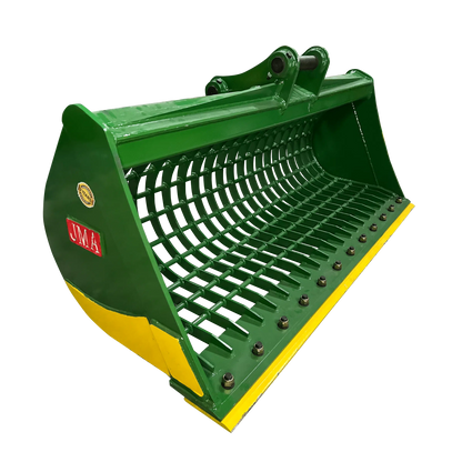 JMA Attachments Skeleton Bucket Bolt-On Edge | Bucket Width 36", 48", 60" & 72" inches | Pin Size 50mm | For 7 – 10 Tons Excavators
