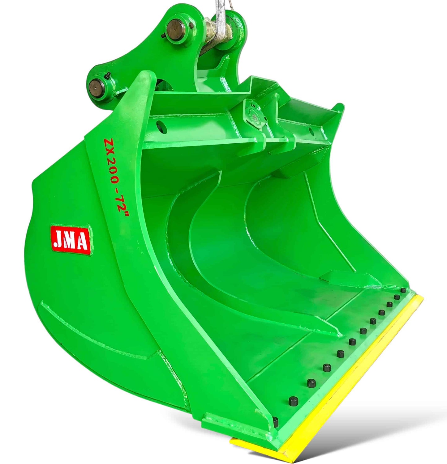 JMA Attachments Tilt Bucket | Model ZX-200 | Bucket Width 72" inches | Pin Size 80mm | For 16 – 25 Tons Excavators