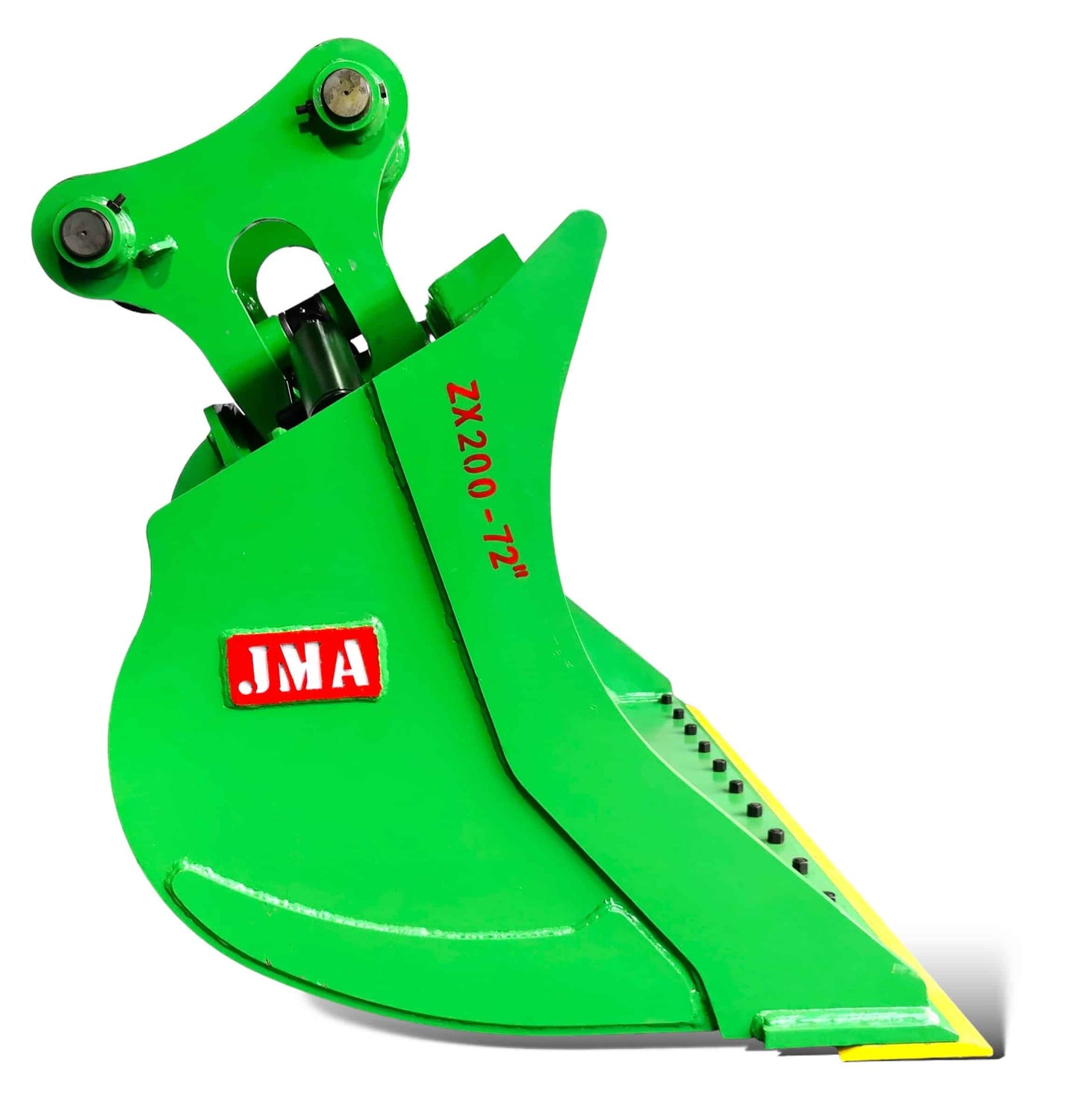 JMA Attachments Tilt Bucket | Model ZX-200 | Bucket Width 72" inches | Pin Size 80mm | For 16 – 25 Tons Excavators