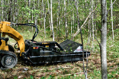 Brush Wolf Open Front / Heavy-Duty Brush Cutter Series | Cutting Width 66", 72" & 78" inches | Hydraulic Flow Range 10-40 GPM | For Skid Steer