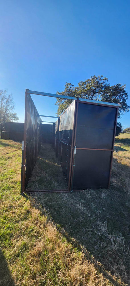 Barn & Trap Pro-Series 14-Piece Heavy-Duty Game & Hog Trap System | Wall Height 8' | For Wildlife Management