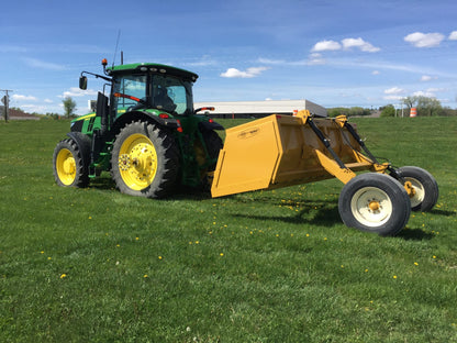 Apache Henke Buffalo 12' Estate II & Feedyard Scraper | Working Width 12' | 100–275 HP | For Tractors