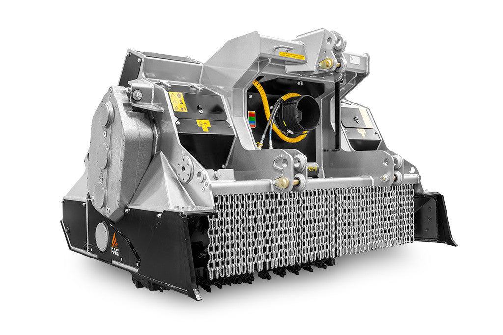 FAE | RSH/HP Stone Crusher | Model 200 To 250 | Width 83" To 101.9" | Crushed Depth Up to 20" | Horsepower 360 To 500 HP | For Tractors