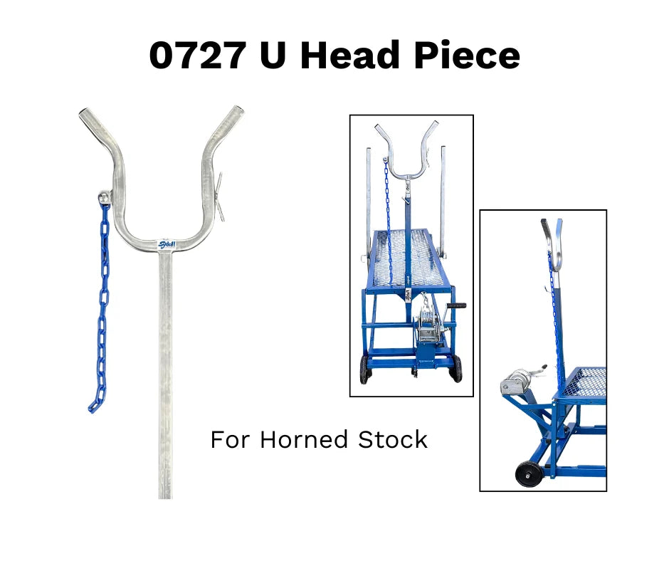 Sydell U Shaped Head Piece For Horned Stock | #0727 | For Sheep & Goat Handling