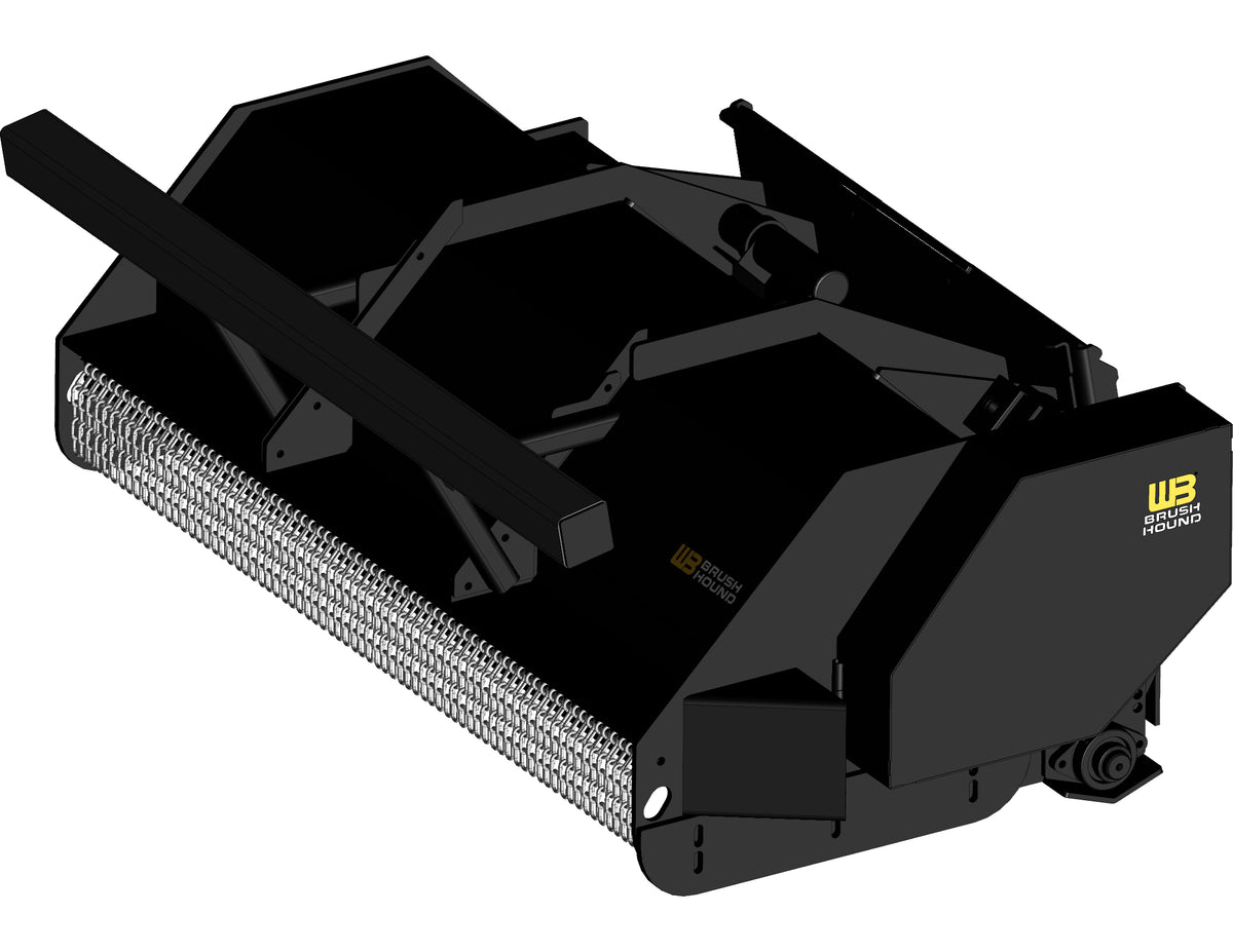 Werk-Brau Flail Shredder | Model 60FH–84FH | Width 60"–84" | 16–20 GPM | For Skid Steer & Track Loaders