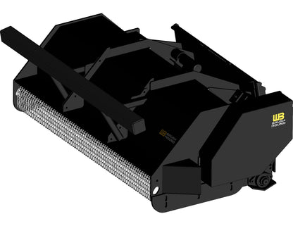 Werk-Brau Flail Shredder | Model 60FH–84FH | Width 60"–84" | 16–20 GPM | For Skid Steer & Track Loaders