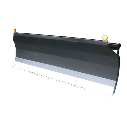 Landy Attachments Light-Duty Pusher Snow Plow | Width 72" | 16 GPM | 45-60 HP | For Skid Steers