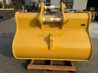 Bedrock Attachments Heavy-Duty Bucket | Width 72-Inch | Capacity 2.3 CU M | Machine Size 30-40 Tons | For Excavators CAT 330