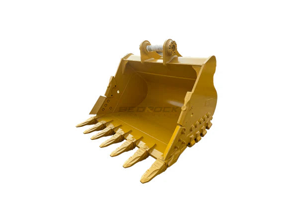 Bedrock Attachments Heavy-Duty Bucket | Width 72-Inch | Capacity 2.3 CU M | Machine Size 30-40 Tons | For Excavators CAT 330