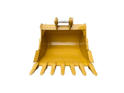 Bedrock Attachments Heavy-Duty Bucket & Adjuster GP | Model EB336DBHD-72-2.36 | Width 72-Inch | Capacity 2.36 CU M | Machine Size 30-40 Tons | For Excavators CAT 336