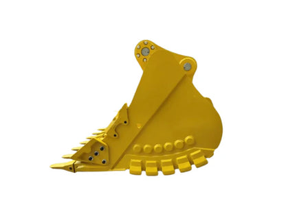 Bedrock Attachments Heavy-Duty Bucket | Model EB349TBHD-72-2.7 | Width 72-Inch | Capacity 2.69 CU M | Machine Size 45-55 Tons | For Excavators CAT 349