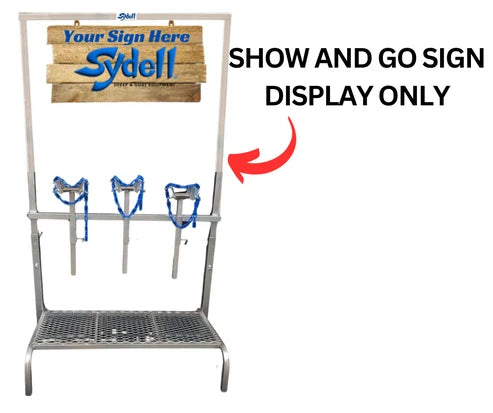 Sydell Showman's Best Fold & Go Show Rail | #0739 / #0739S | Adjustable Width | 3 Heads | For Sheep & Goats