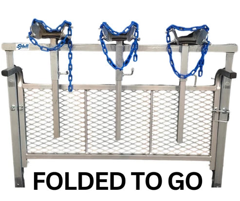 Sydell Show and Go Sign Display | #0739S | Portable | Zinc-Plated | For Sheep & Goats