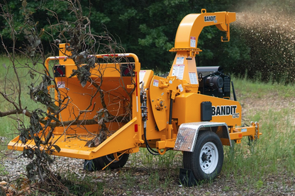 2025 Bandit Towable Drum Style Hand-Fed Chipper | Model Intimidator 12-XC | Width 79" inches | Engine Horsepower 74 HP