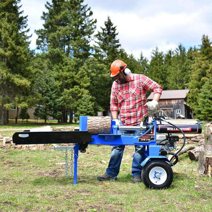 Wallenstein | Firebolt Log Splitter | Models WXR720 & WXR720L | Width 24" Split Opening | 27 Ton Split Force | For Heavy-Duty Wood Processing