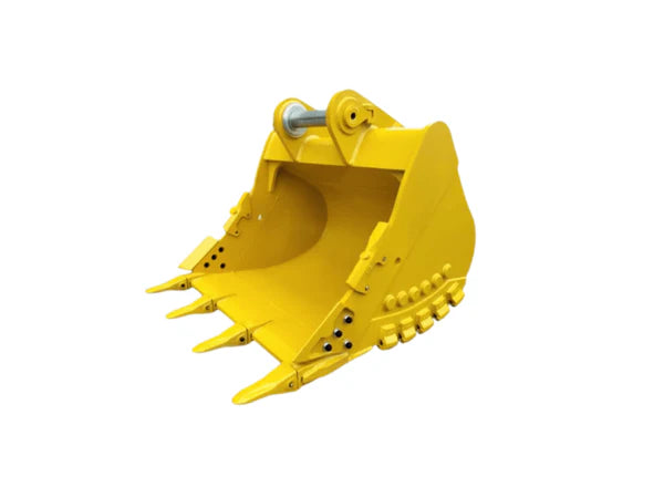 Bedrock Attachments Service Rock Bucket | Model EB350UBHD-73-3.2 | Width 73-Inch | Capacity 3.2 CU M | Machine Size 35-50 Tons | For Excavators CAT 350